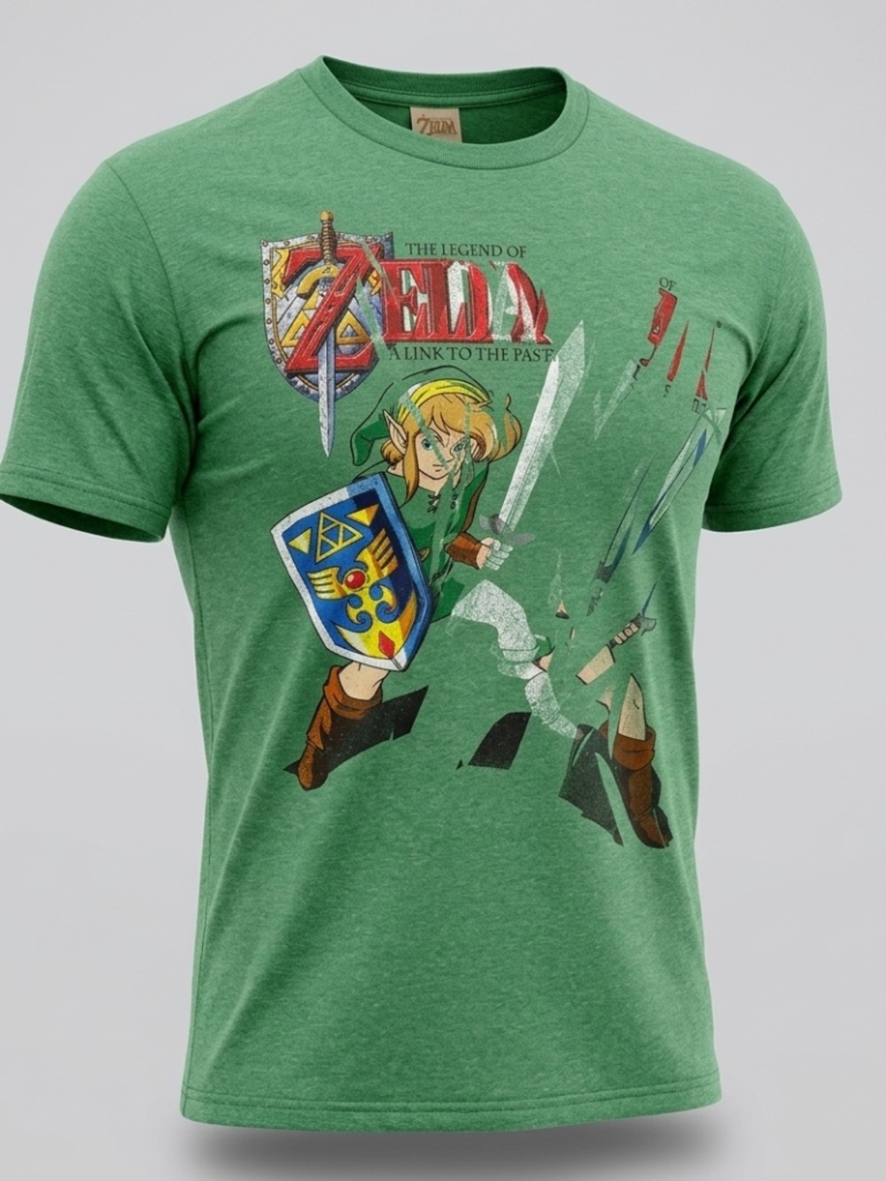 Delta Soft The Legend of Zelda A Link to the Past Graphic T-Shirt Large
